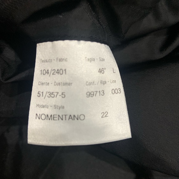 Brioni Nomentamo Suit Jacket Blazer Size 46L - Picture 7 of 11